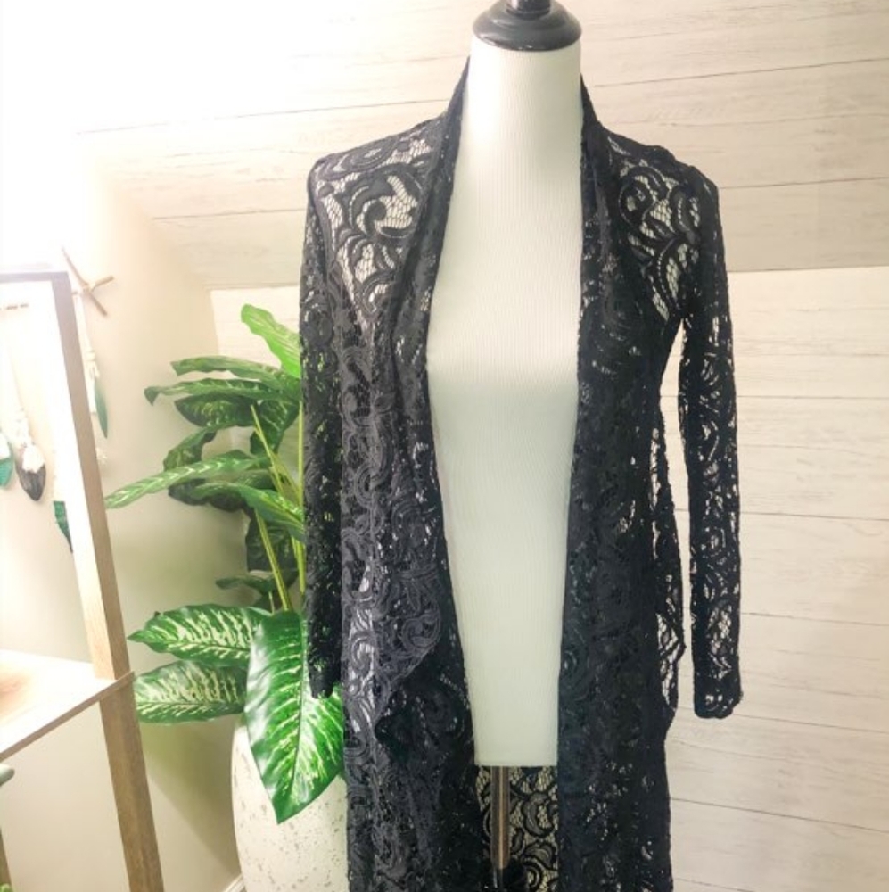 Lace duster